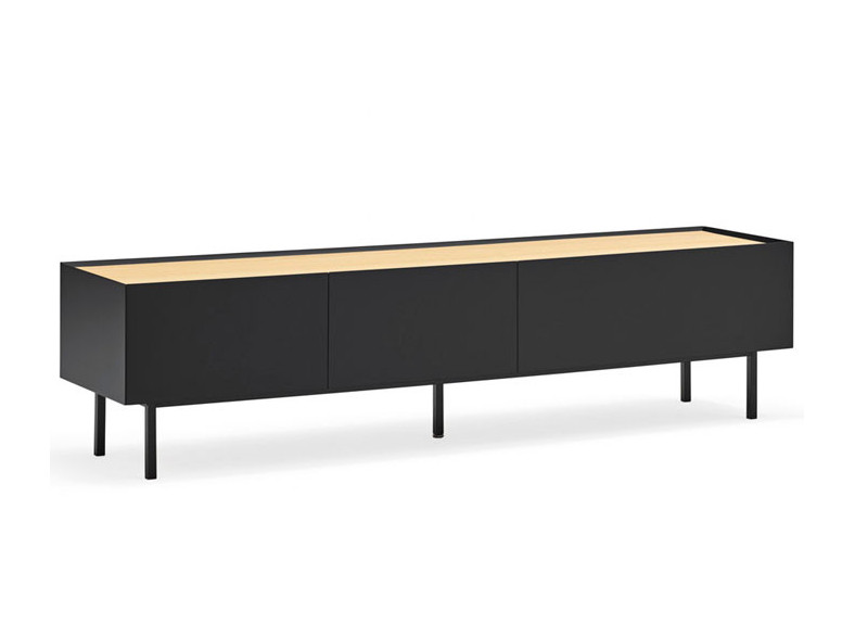 Mueble de TV con puerta y cajón