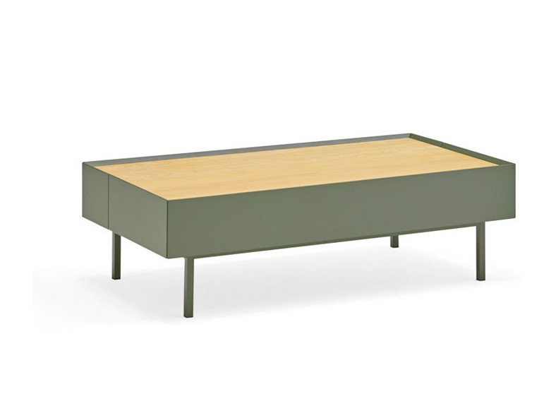 Mesa de Centro verde para salón