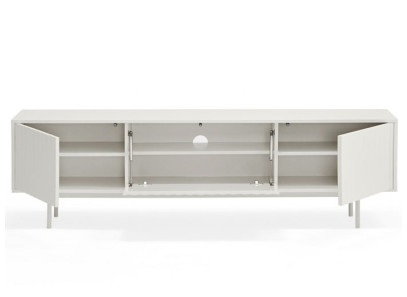 Mueble TV blanco para comedor
