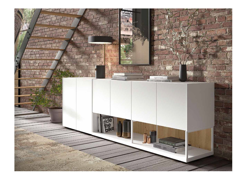 ⭐OFERTA ⭐Aparador moderno color blanco| Muebles Intermobel®