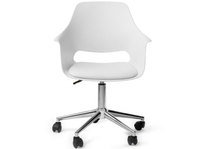 Silla de oficina blanca