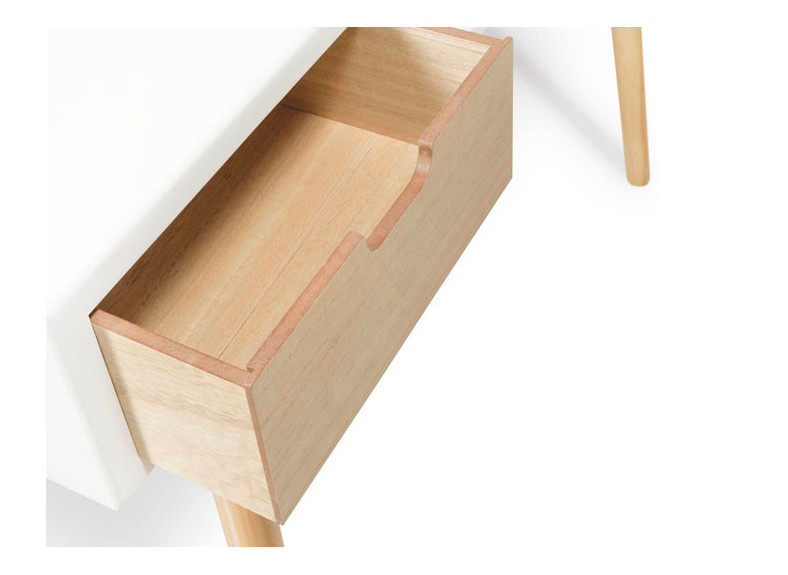 Promoción de escritorios de madera con cajones