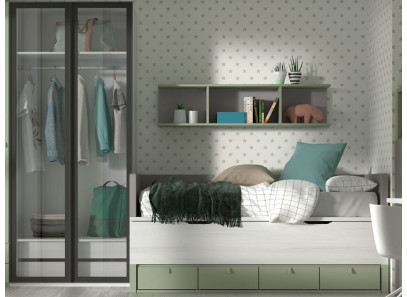 Dormitorio Juvenil 19 en Muebles Valencia