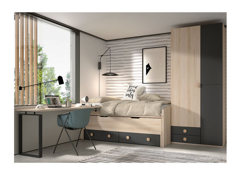 Habitación juvenil en promoción
