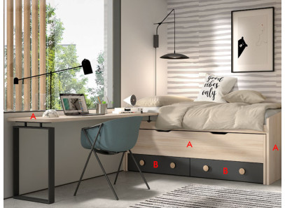 Comprar muebles juveniles para dormitorio en Móstoles (Madrid)