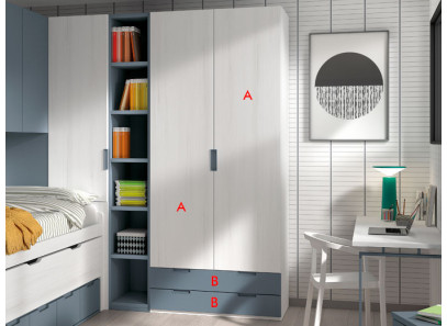 Promoción de armarios juveniles en nuestra tienda de muebles en Valencia
