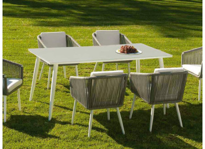 mesa jardín