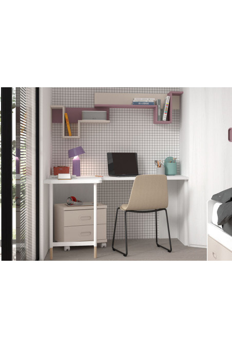 Oferta en Mesita de noche Clásica 3 en nuestra tienda de muebles en Valencia