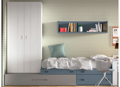 Dormitorio Juvenil 34 en Muebles Intermobel