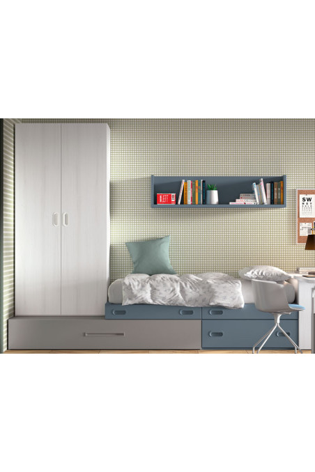 Cómoda Clásica 3 de madera y patas metálicas en nuestra tienda de muebles en Valencia