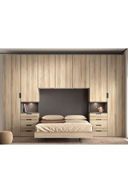 Cómoda Rústica Colonial 2 de madera para dormitorio en Valencia