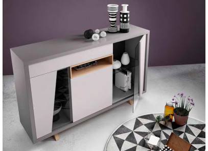 Mesa auxiliar para exterior