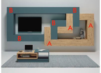 Salón Módulos Colgados