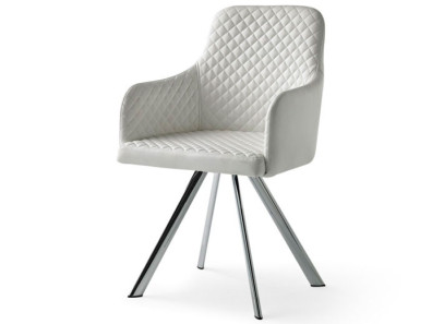 Silla giratoria de polipiel