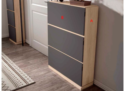 Zapatero moderno de 3 cajones en Muebles Valencia