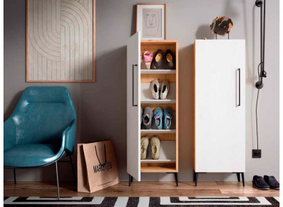 Zapatero moderno estrecho en Muebles Valencia