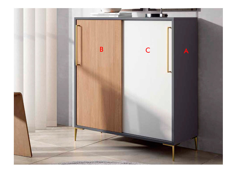Zapatero moderno en Muebles Valencia