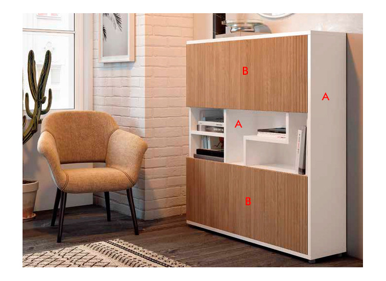 Zapatero moderno barato en Muebles Valencia
