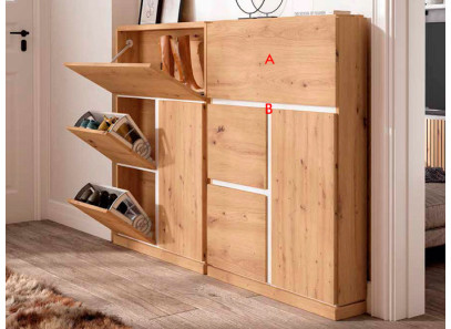 Zapatero moderno auxiliar en Muebles Valencia