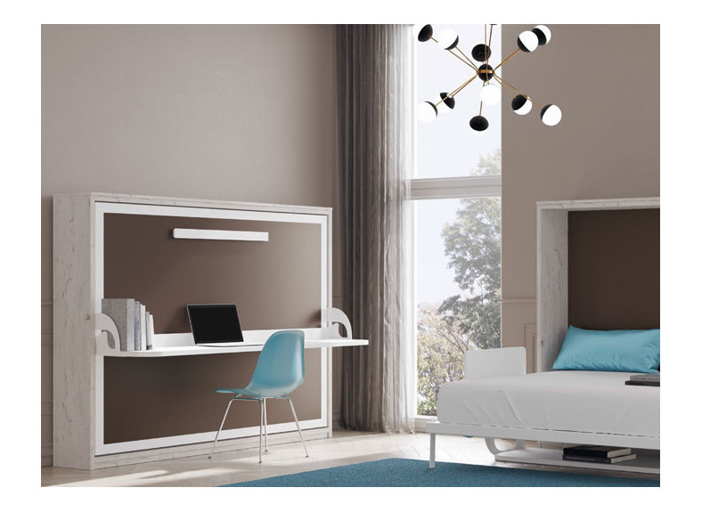 Litera con escritorio