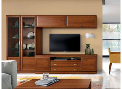 salón con vitrina clásico de Salcedo en tu tienda de muebles en Valencia