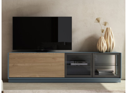Mueble de TV con zócalo de suelo en Muebles Intermobel
