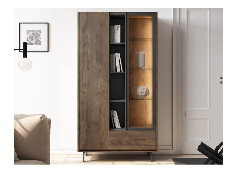 Oferta en vitrinas para salón en Muebles Intermobel en Valencia