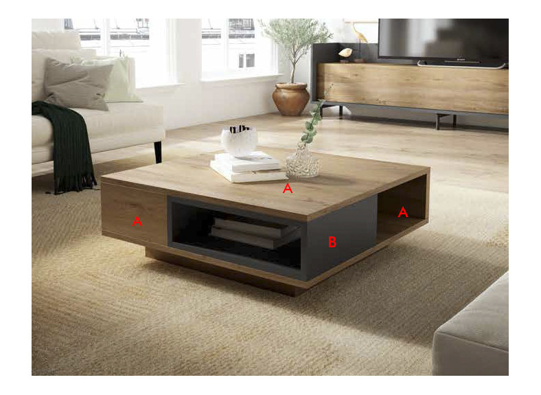 Mesa de centro con huecos en oferta en Madrid