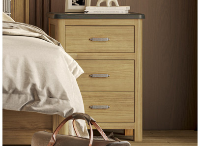 Mesita rústica para dormitorio