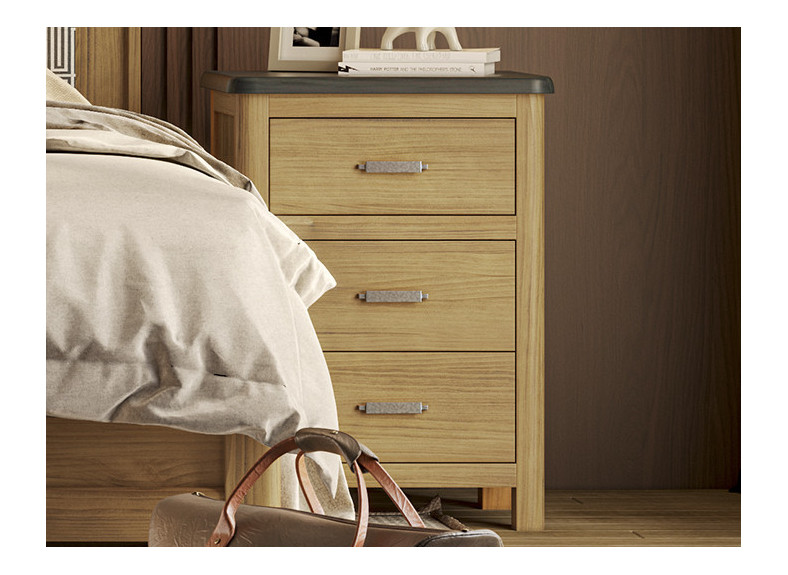 Mesita rústica para dormitorio