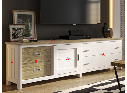 Mueble TV Clásico 4
