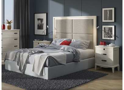 Dormitorio de estilo rústico en Muebles Intermobel