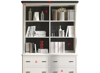 Oferta en libreros rústicos en Muebles Intermobel (Valencia)