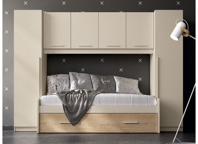 Cama juvenil moderna