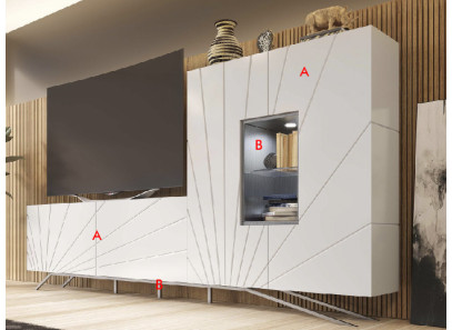 Venta online de salones modernos en Muebles Valencia