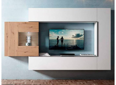 Mesa de TV moderna suspendida en Muebles en Valencia