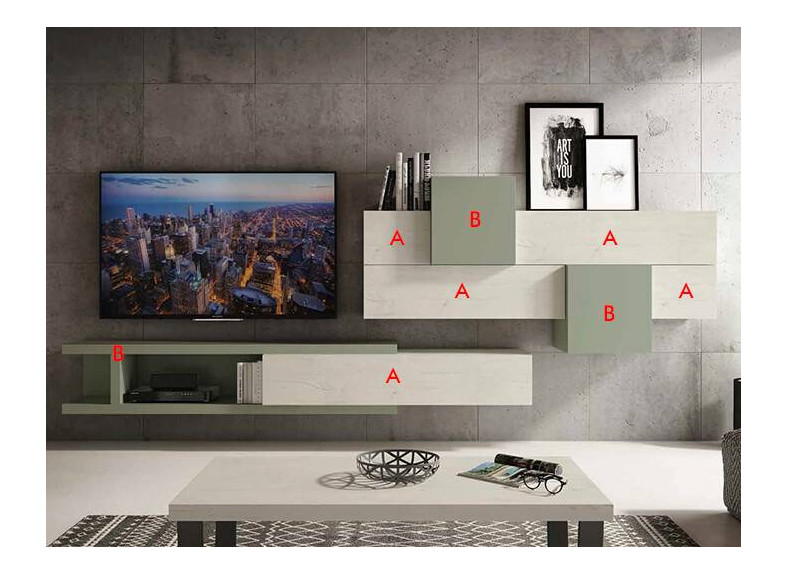 Salón modular personalizable en tu tienda de muebles en Valencia