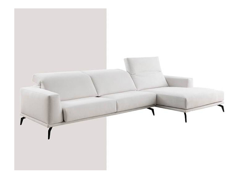 Chaiselongue moderno con cabezal regulable