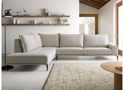 Sofa rinconero de estilo moderno en Muebles Valencia