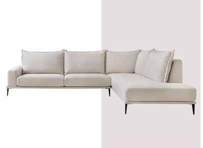 Sofa rinconero de estilo moderno en Muebles Valencia