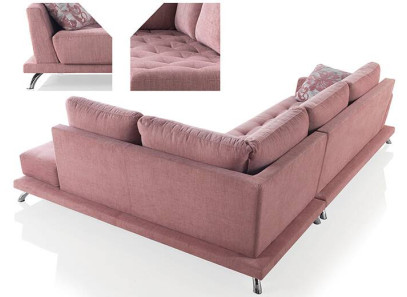 Moderno sofá chaiselongue barato en Móstoles (Madrid)