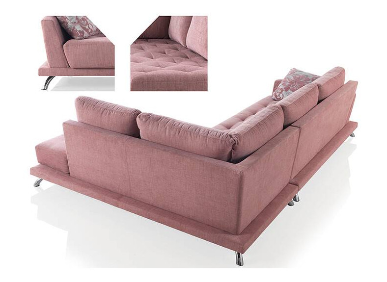 Moderno sofá chaiselongue barato en Móstoles (Madrid)