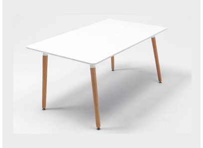 mesa de comedor blanca en Muebles Valencia