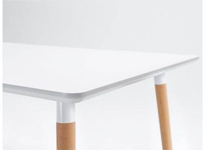 Mesa extensible de estilo nórdico