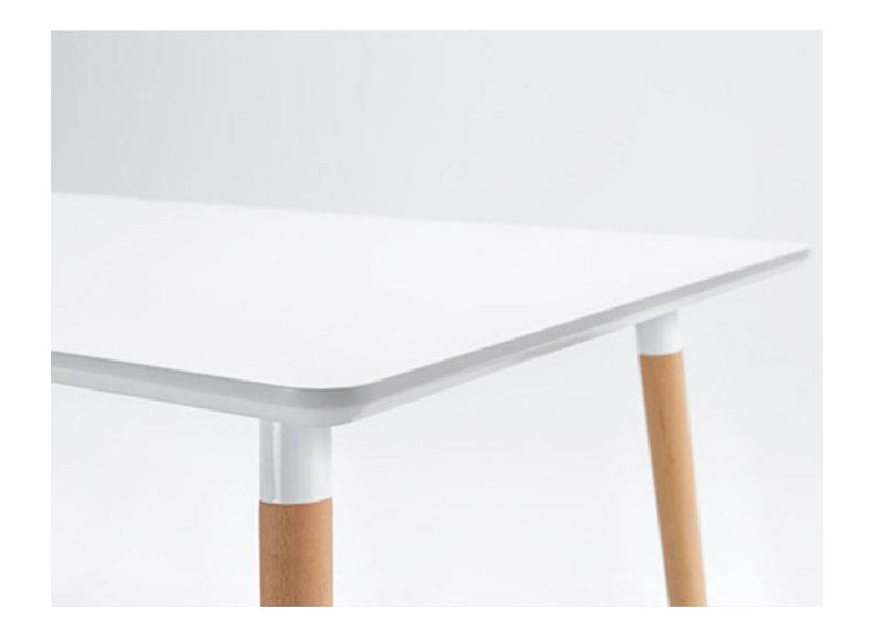 Mesa extensible de estilo nórdico
