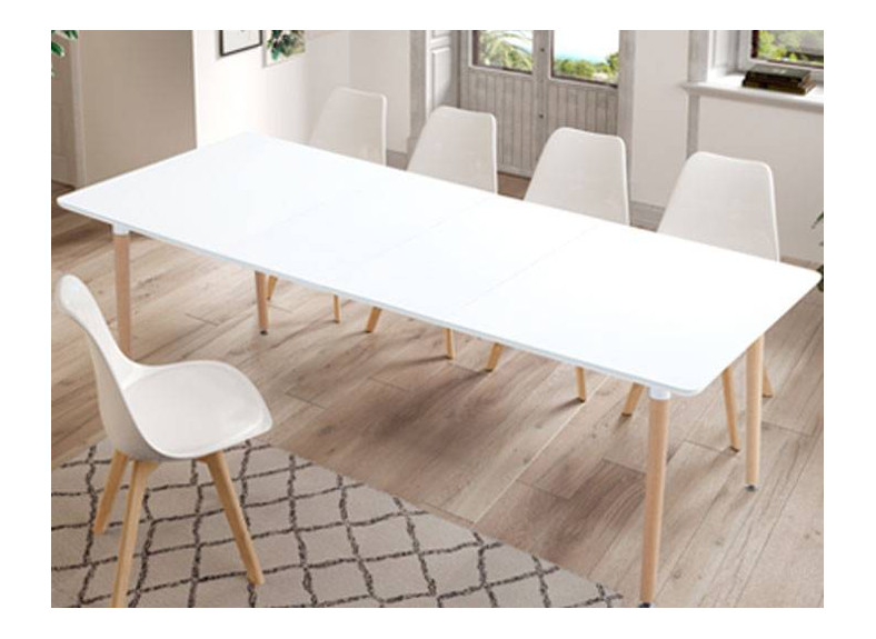Mesa de madera extensible en Madrid