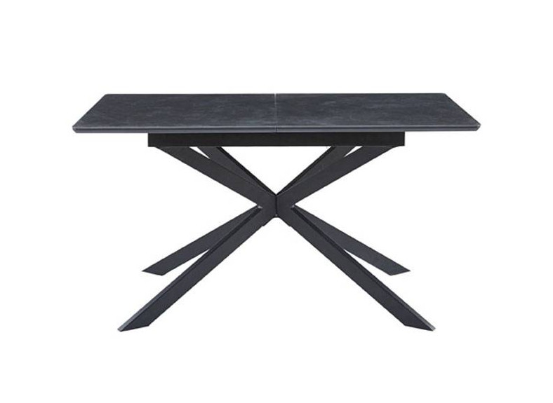 Mesa extensible con tapa porcelánica