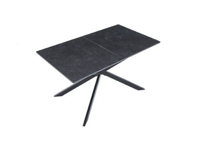 Mesa extensible con patas metálicas