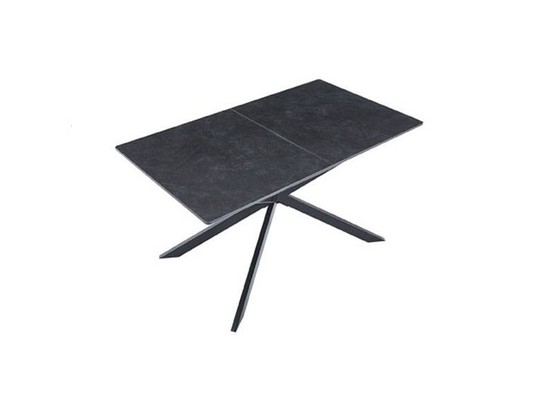 Mesa extensible con patas metálicas