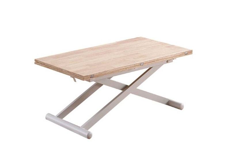 Mesa de centro elevable y extensible